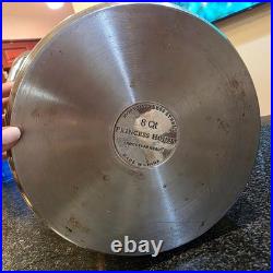 Princess House 8 Quart Stock Pot Stainless Steel Induction Ready Cookware