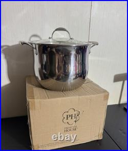 Princess House Heritage Tri-Ply 15 Qt Stockpot with Lid #5732