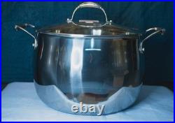 Princess House Heritage Tri-Ply Stainless Steel 12-Qt Stockpot with Lid (6725) NEW