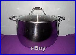 Princess House Heritage Tri-Ply Stainless Steel 22-Qt. Stockpot #5701 NEW IN BOX