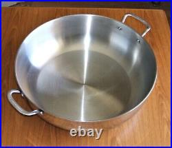 Princess House Large 16qt Casserole Stockpot Stainless Steel 18/10 Htf No LID