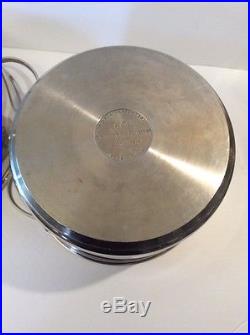 Princess House Stainless Steel 5 Qt Braiser & 6 Qt Stock/Shimmer Pot Cookware