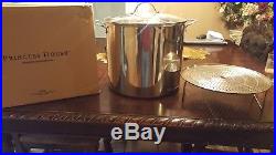 Princess House Stainless Steel Classic 30-Qt. Stockpot & Steaming Rack (6668)