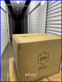 Princess House Stock Pot Stainless Steel 40 Qt WithSteaming Rack 5841 Olla New