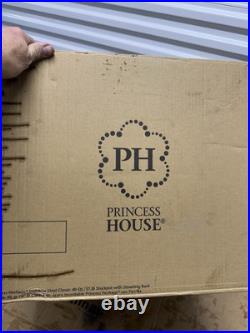 Princess House Stock Pot Stainless Steel 40 Qt WithSteaming Rack 5841 Olla New