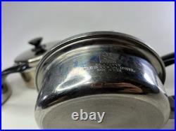 RAINBOW Pot 4 Set Cooking System With Lids Surgical Stainless Steel 18/8