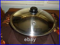 REDUCED Saladmaster 10qt Versa Tec TP304-316 Surgical Stainless Pot FREE SHIP