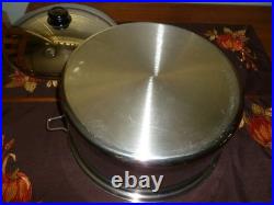 REDUCED Saladmaster 10qt Versa Tec TP304-316 Surgical Stainless Pot FREE SHIP