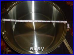 REDUCED Saladmaster 10qt Versa Tec TP304-316 Surgical Stainless Pot FREE SHIP