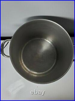 REVERE WARE 1801, 12qt STOCK POT & LID Stainless with Copper Bottom Clinton IL