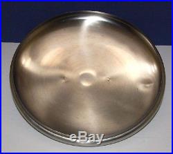 REVERE WARE 18 Qt Stainless Steel & Copper Stock Pot Pasta Strainer Steamer Lid
