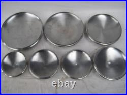 REVERE WARE Copper Bottom Stainless Steel Cookware Skillets Pans Stock Pot