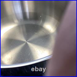 Rare Discon. All-Clad Copper Core Stainless Steel Dutch Oven, 7 qt Rounded Sides