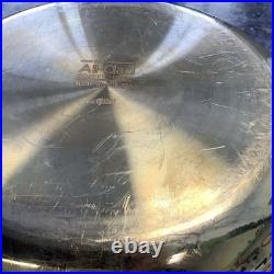Rare Discon. All-Clad Copper Core Stainless Steel Dutch Oven, 7 qt Rounded Sides