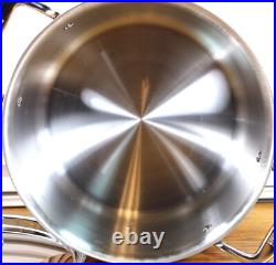Rare NIB Unused All Clad Copper C4 8 qt Stock Pot Pan Made in USA Perfect
