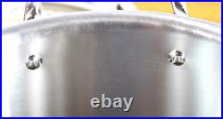 Rare NIB Unused All Clad Copper C4 8 qt Stock Pot Pan Made in USA Perfect