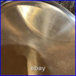 Rare Revere Ware Copper Bottom 20 Qt Stock Pot With Lid Canning