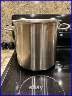 Rare SITRAM Stockpot 24t NFS Made in France No lid Stainless Steel HORECA