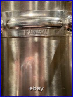 Rare SITRAM Stockpot 24t NFS Made in France No lid Stainless Steel HORECA