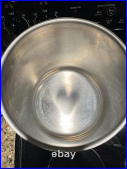 Rare SITRAM Stockpot 24t NFS Made in France No lid Stainless Steel HORECA