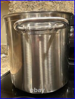 Rare SITRAM Stockpot 24t NFS Made in France No lid Stainless Steel HORECA