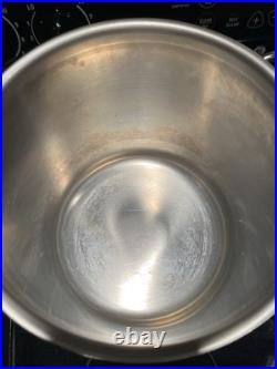 Rare SITRAM Stockpot 24t NFS Made in France No lid Stainless Steel HORECA