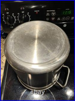 Rare SITRAM Stockpot 24t NFS Made in France No lid Stainless Steel HORECA
