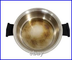Rena Ware 3-Ply Stainless Cookware 18/8 Set of 11 6 pans/5 Lids
