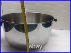 Rena Ware Cookware 12 Qt Stockpot Multi-Ply Stainless Dutch Oven Frying Pan Lid