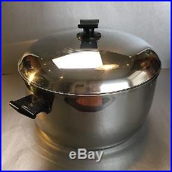 Rena-Ware Large Stainless Steel Multi-ply 16 Qt. Stockpot Cook pot Rena Vintage