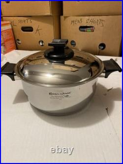 Rena Ware Nutri-Plex 4 L Stainless Steel Stock Pot With Lid