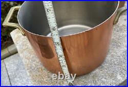 Revere Signature Series Copper Stainless Steel Pot (3) with Lids 3 1 1.5 QT