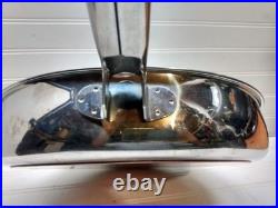Revere Ware 12 Chicken Fryer Skillet Copper Disc Stainless 4 Qt Frying Pan Lid