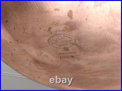 Revere Ware 12 Chicken Fryer Skillet Copper Disc Stainless 4 Qt Frying Pan Lid