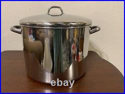 Revere Ware 2056 Stainless Steel 16 Quart/14.3L Stockpot #m91A WB