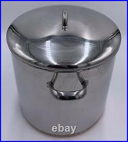 Revere Ware 20 Qt Stock Pot Lid Stainless Steel Copper Clad 1801 Clinton USA