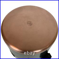 Revere Ware Copper Clad Stainless Steel 16 Qt Stock Pot With Lid 1982 USA Made Revere Ware Copper Clad Stainless Steel 16 Qt Stock Pot With Lid 1982 USA Made