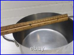 Revere Ware Proline 4 Qt Stockpot Copper Core Stainless Dutch Oven Fry Pan & Lid