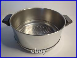 Revere Ware USA 6 QT Steamer Insert Dutch Pot Oven Copper Bottom