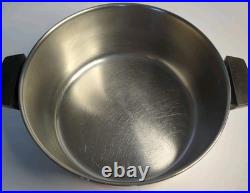 Revere Ware USA 6 QT Steamer Insert Dutch Pot Oven Copper Bottom