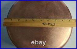 Revere Ware USA 6 QT Steamer Insert Dutch Pot Oven Copper Bottom