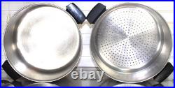 Revere Ware USA 6 QT Steamer Insert Dutch Pot Oven Copper Bottom Pan Clean
