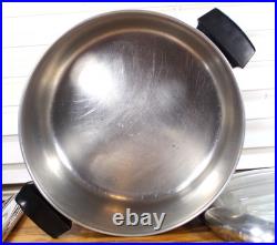 Revere Ware USA 6 QT Steamer Insert Dutch Pot Oven Copper Bottom Pan Clean