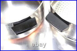 Revere Ware USA 6 QT Steamer Insert Dutch Pot Oven Copper Bottom Pan Clean
