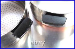 Revere Ware USA 6 QT Steamer Insert Dutch Pot Oven Copper Bottom Pan Clean