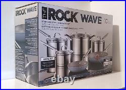 Rock Wave Starfrit? 034820-001 Stainless Steel 10PC Pot Frying Pan Cookware Set