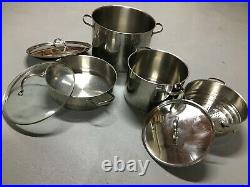 Royal Doulton Professional Cookware Stockpot 7 pieces set(18/10 Stainless Steel)