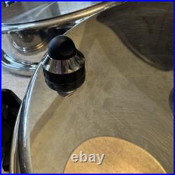Royal Prestige 11 Fry Pan & 6 Qt Pot, WithLid, 7ply SS, Titanium Silver Alloy