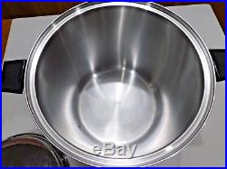Royal Prestige 20 Qt Roaster Stock Pot T304 7 Ply Titanium Copper Stainless