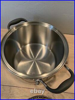Royal Prestige 4 Quart 5 Ply Surgical Stainless Steel Stock Pot Excellent Cond